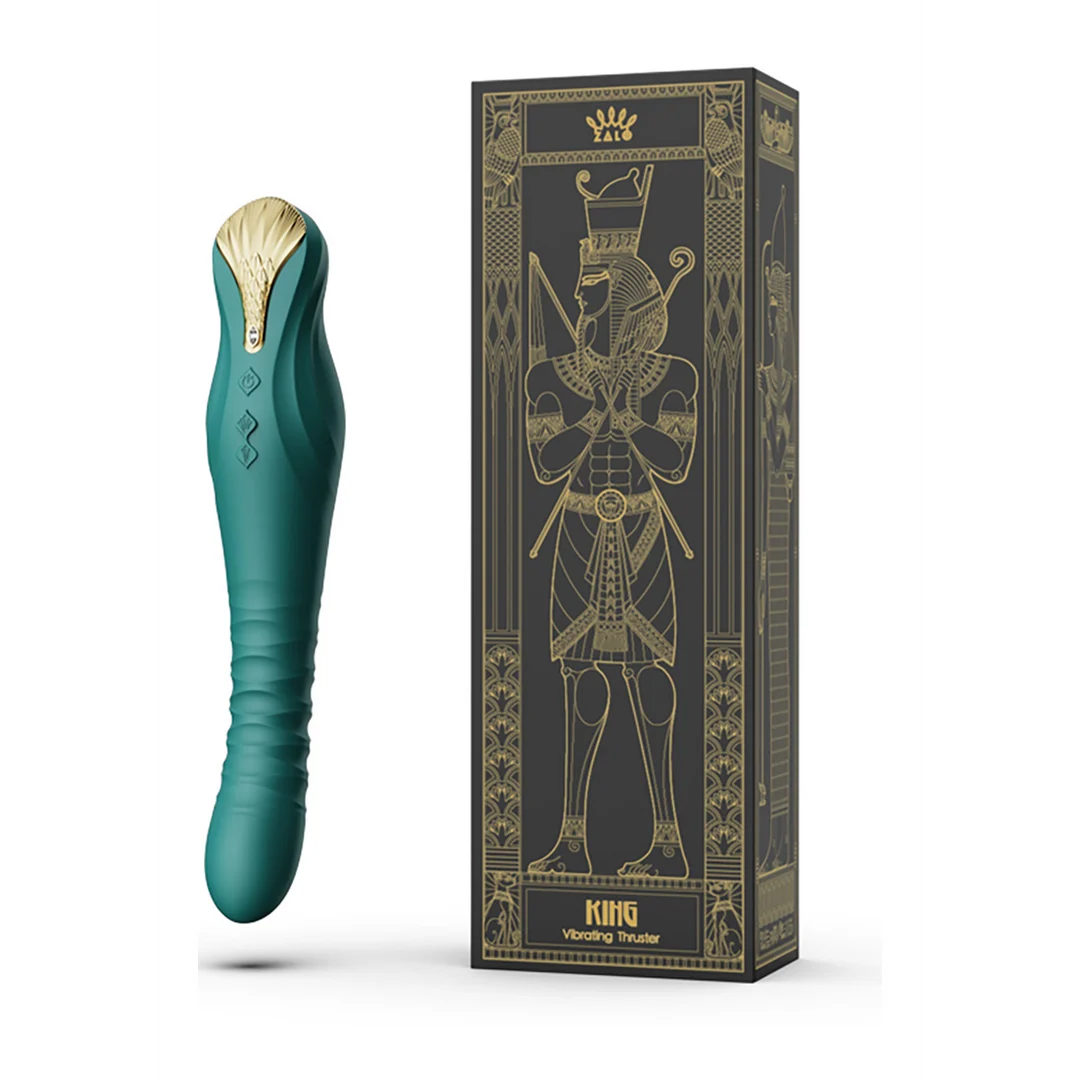 F01801-2 Vibromasseur pour le point G, mouvements de poussée PowerThrust, ZALO King Zalo – Image 1