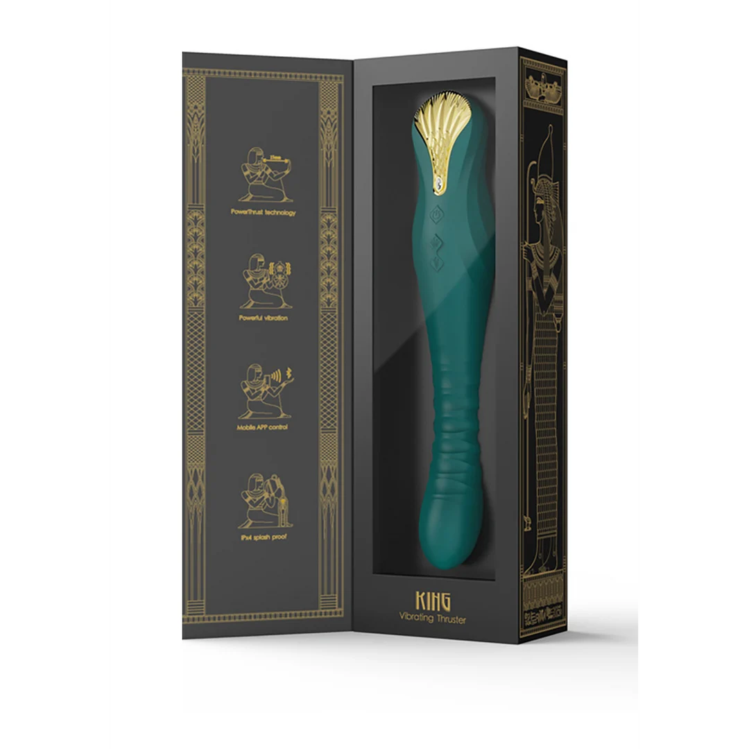 Vibromasseur pour le point G, mouvements de poussée PowerThrust, ZALO King Zalo – Image 2