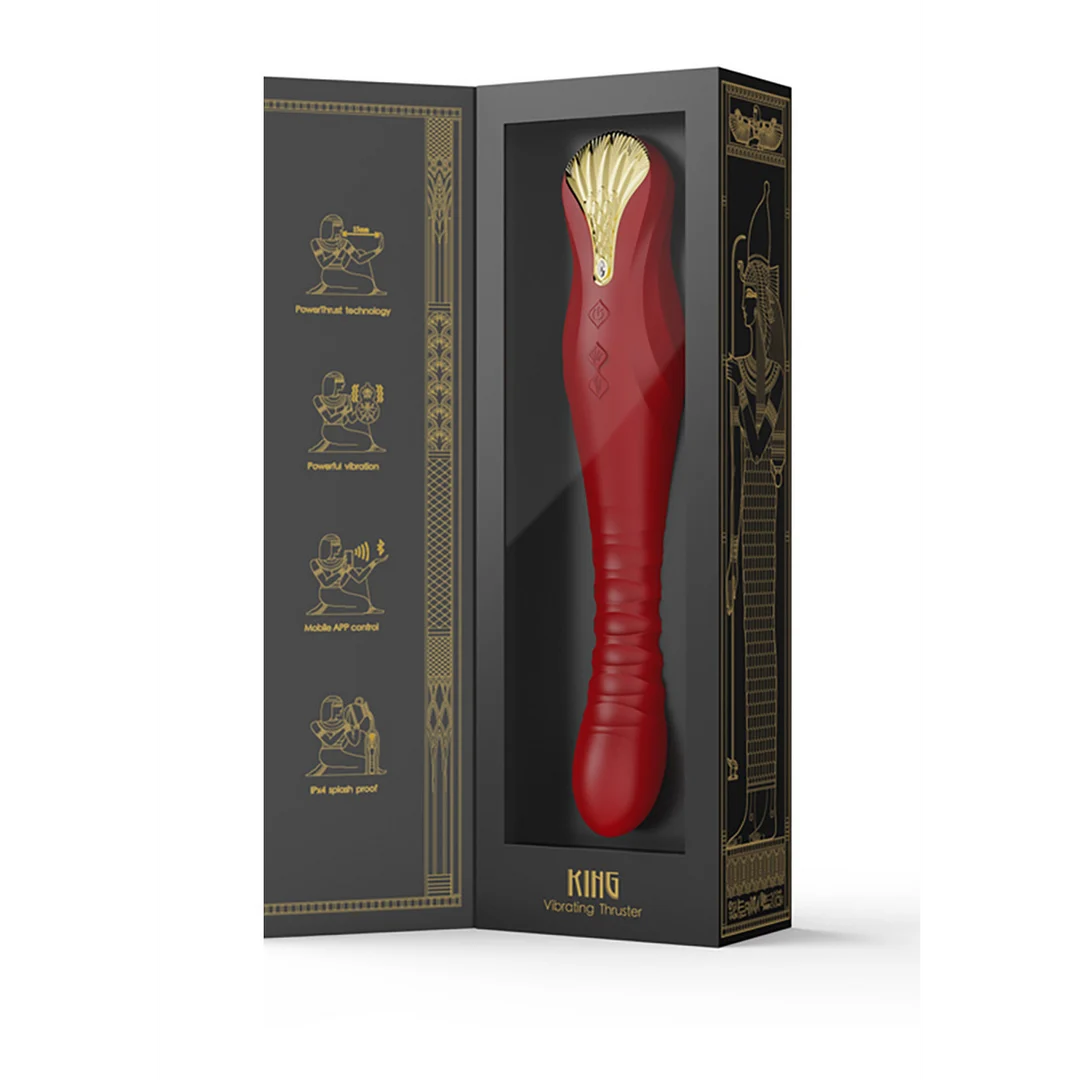 Vibromasseur pour le point G, mouvements de poussée PowerThrust, ZALO King Zalo – Image 8