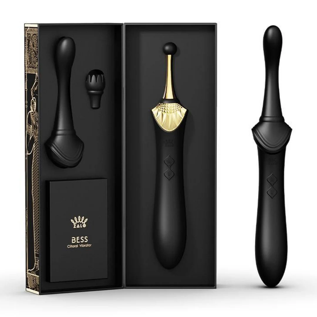 F02204-2 Vibromasseur clitoridien avec recharge magnétique par USB – Bess Zalo – Image 1
