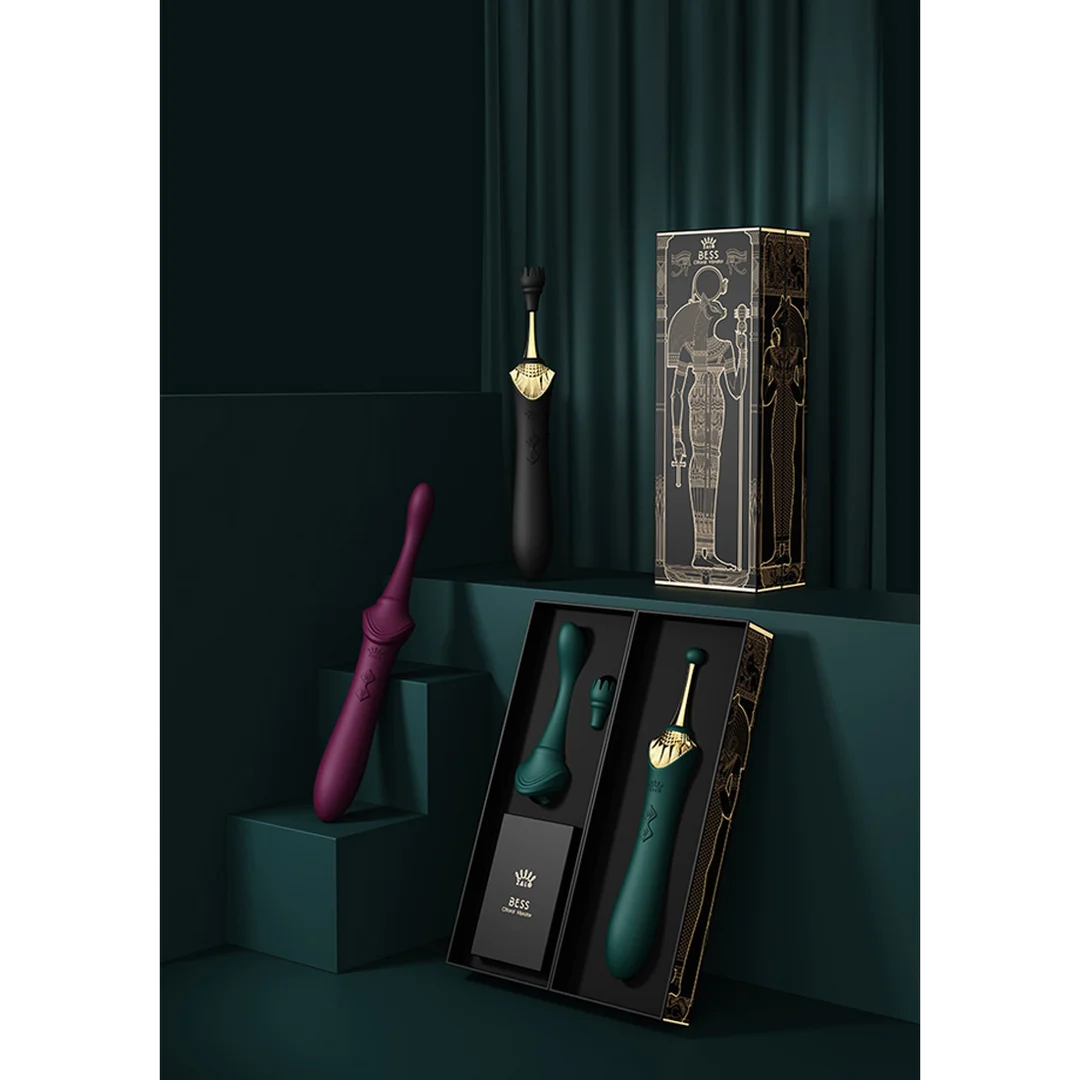Vibromasseur clitoridien avec recharge magnétique par USB – Bess Zalo – Image 3