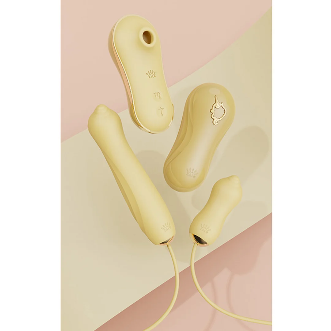 Vibromasseur à aspiration Zalo Unicorn avec pompe et embouts – Image 7