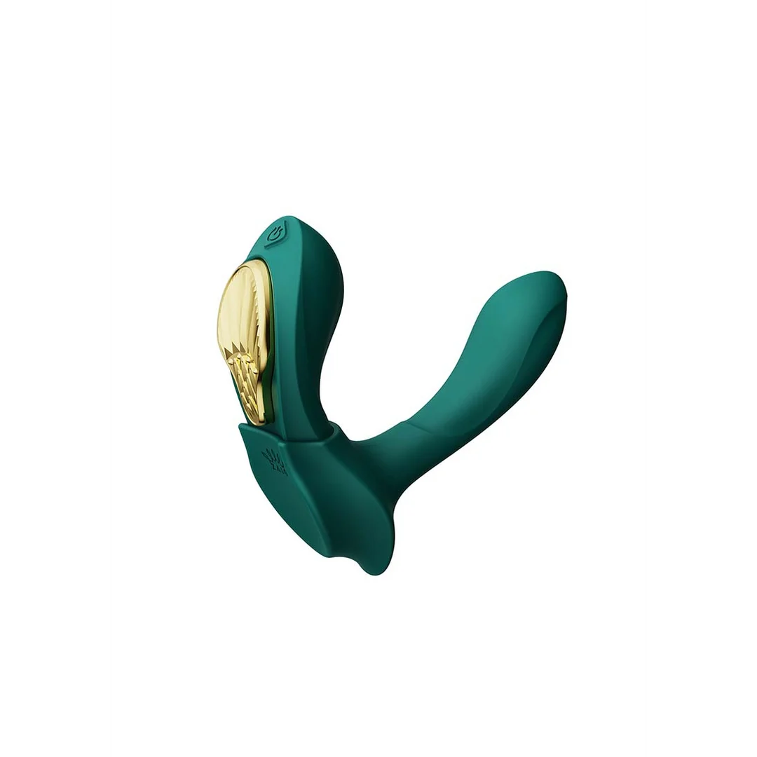 Vibromasseur point G à 8 modes de vibration, vert turquoise Zalo – Image 2