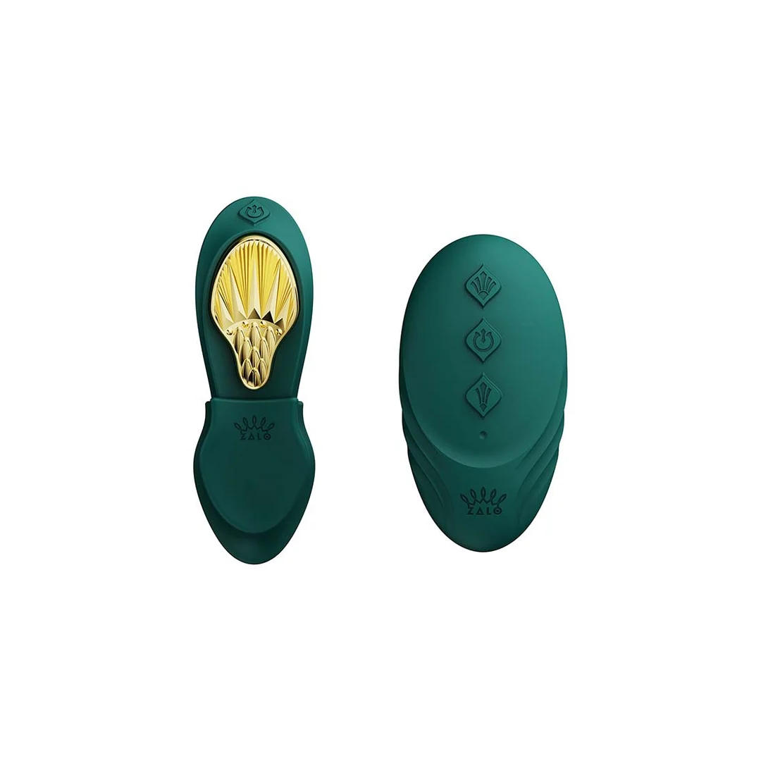 Vibromasseur point G à 8 modes de vibration, vert turquoise Zalo – Image 3