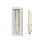 Vibromasseur clitoridien avec fonction chauffante – Blanc ivoire Zalo