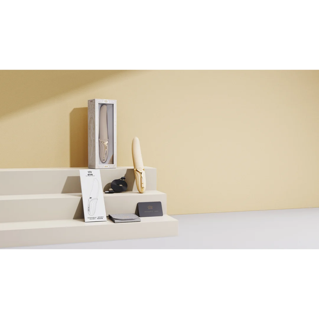 Vibromasseur clitoridien avec fonction chauffante – Blanc ivoire Zalo – Image 6