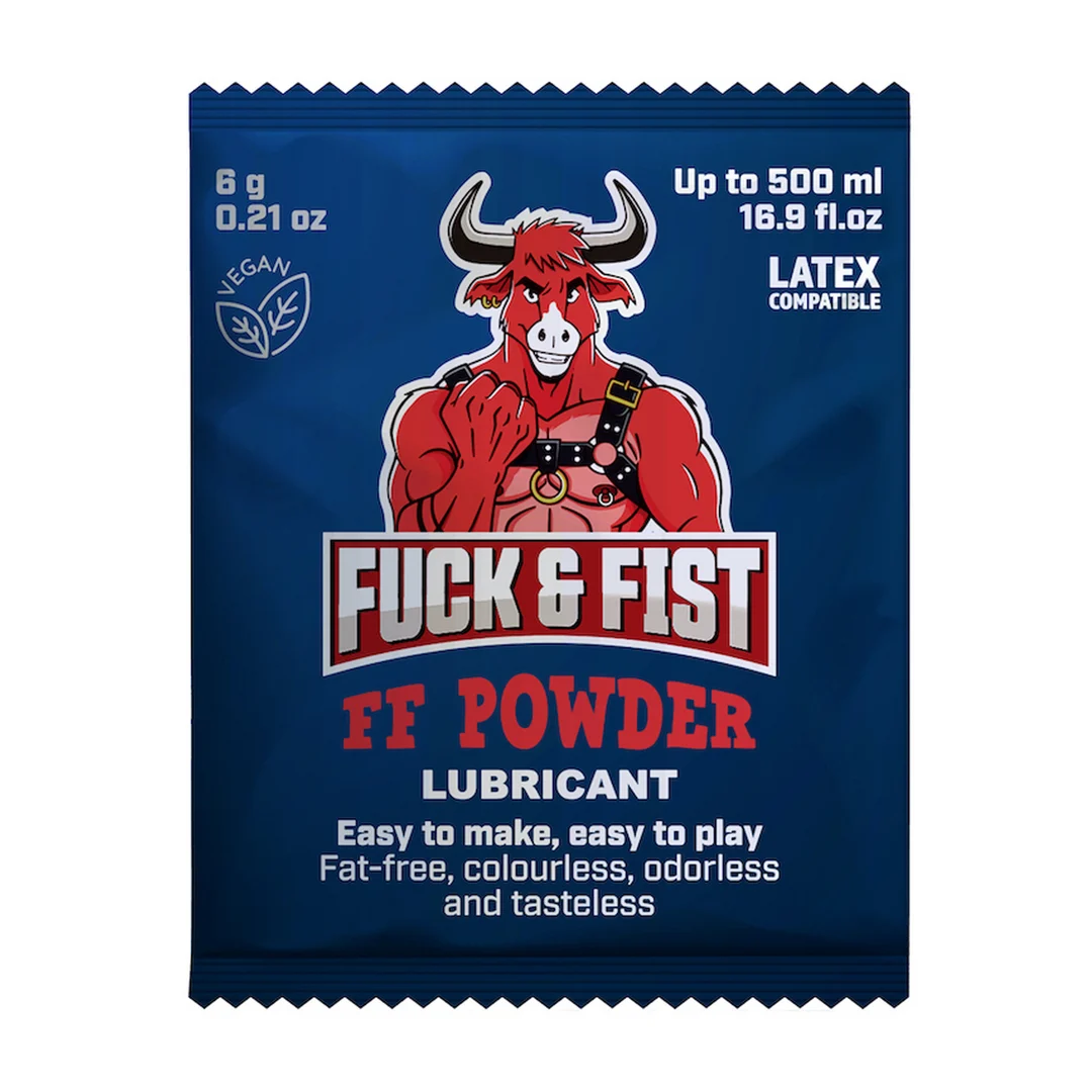 Lubrifiant pour fisting – Sachet de poudre pour préparer 500 ml de lubrifiant – Sans parfum, sans goût – 6 g – Fuck Fist – Image 2