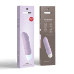 Mini vibromasseur, idéal en voyage avec reliefs, Fun Factory Pastel Lila