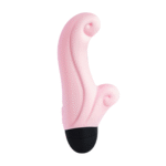 Mini vibromasseur, pointe incurvée pour point G et clitoris, Ocean baby rose Fun Factory – Image 3