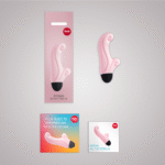 Mini vibromasseur, pointe incurvée pour point G et clitoris, Ocean baby rose Fun Factory – Image 2