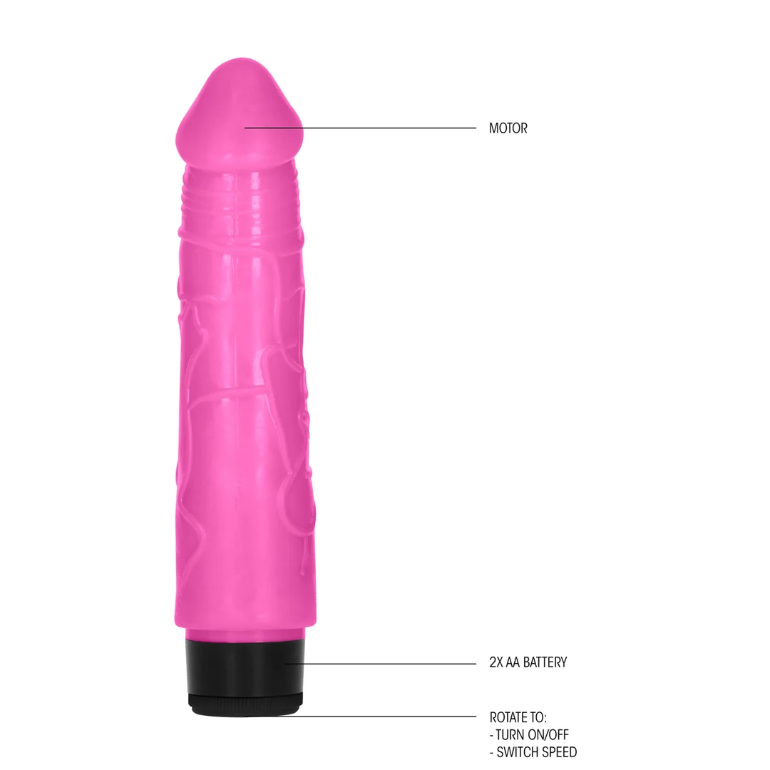 Vibromasseur réaliste multivitesse – 8 / 20 cm GC by Shots – Image 3