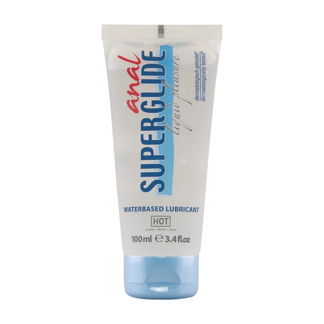 Gel lubrifiant chauffant à base d’eau HOT Anal Superglide 100 ml – Image 2