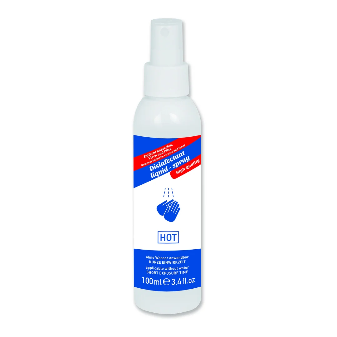 Spray désinfectant alcoolisé pour les mains HOT, 100 ml