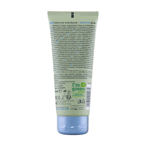 Lubrifiant HOT Sensitiv à base d’eau
