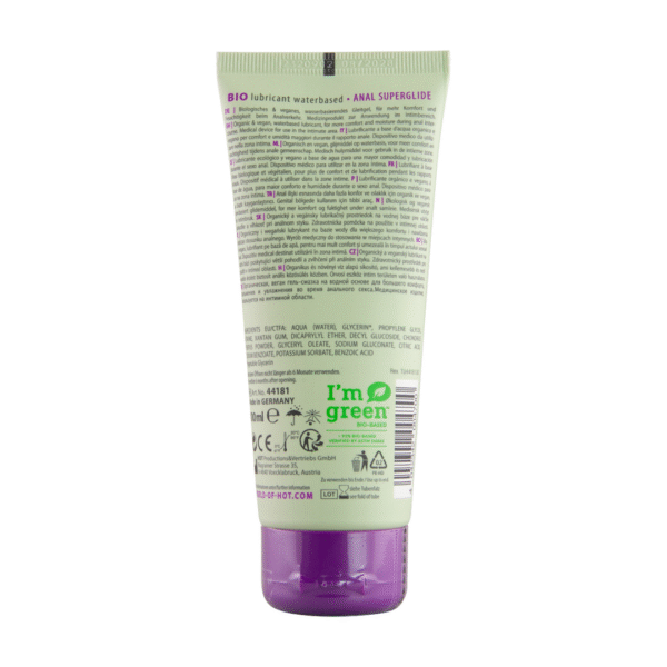 Lubrifiant HOT Superglide Anal à base d’eau