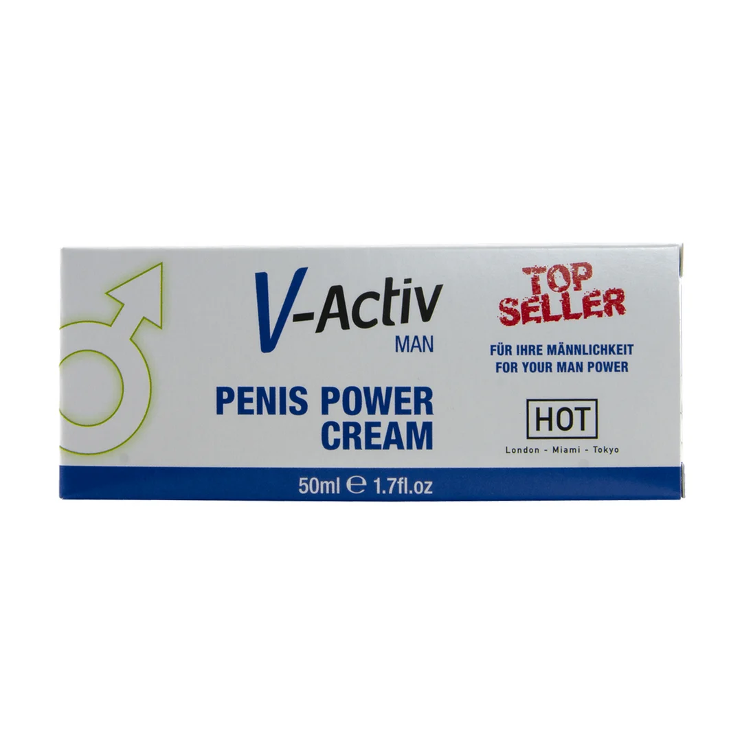 HOT V Activ Crème Power pour le pénis 50 ml – Image 1