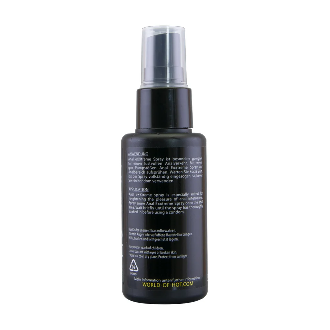Lubrifiant anal – Spray anal – Sans parfum et sans saveur – 50 ml – Image 2