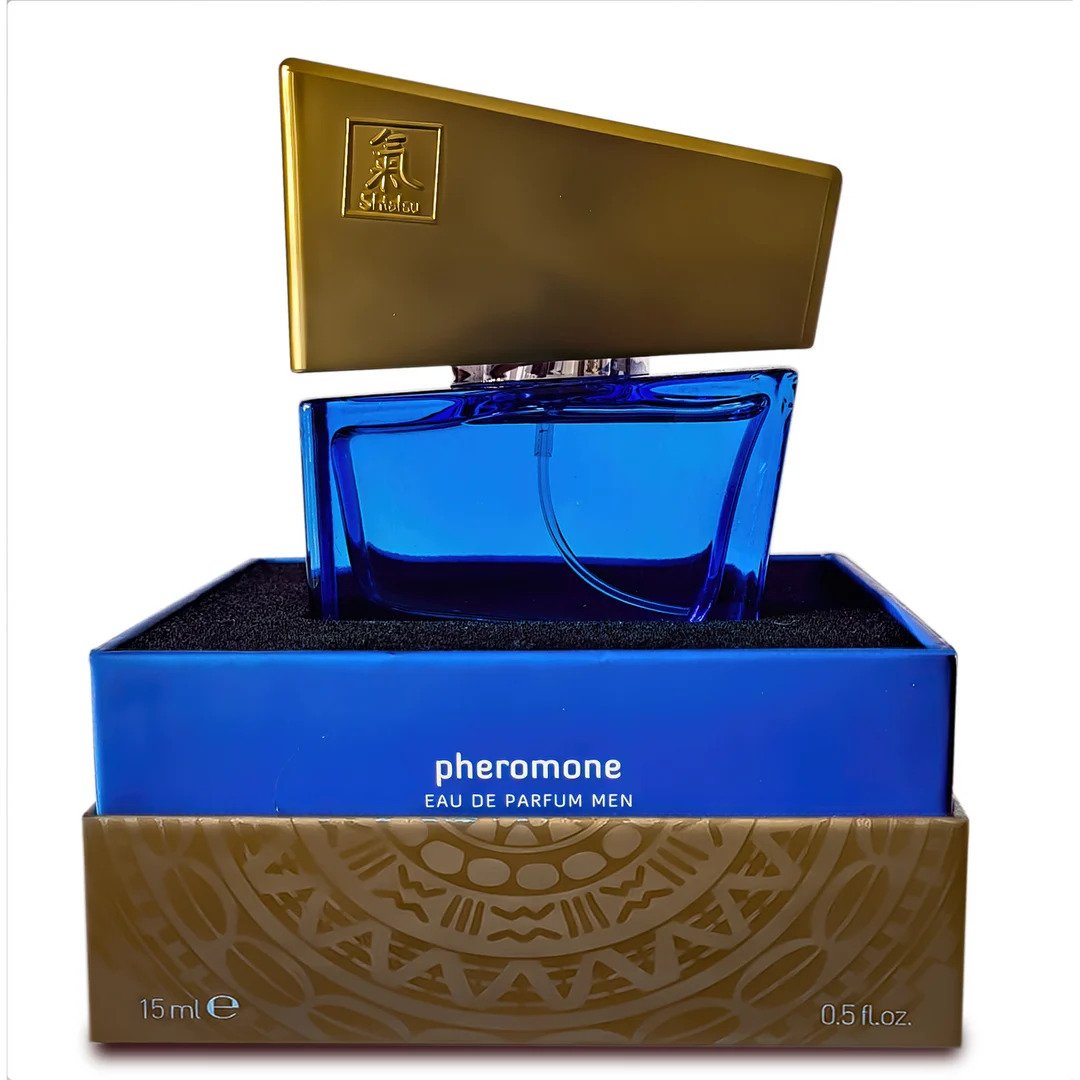 Parfum aux phéromones HOT Darkblue pour hommes, 15 ml – Image 2