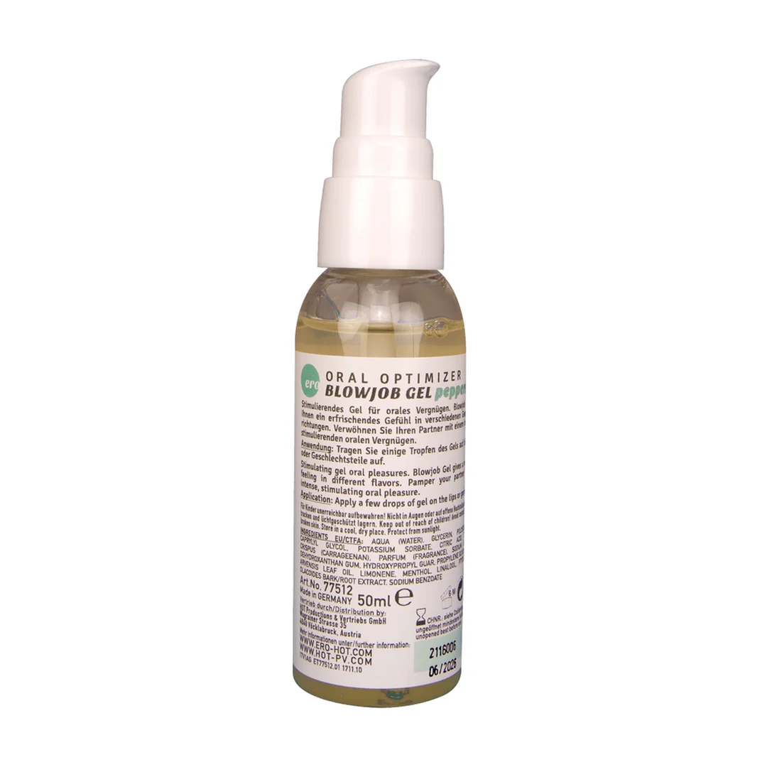 H-77512-5 Gel HOT Oral Optimizer Deepthroat à la menthe – Image 1