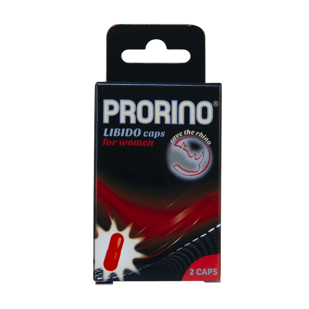 Capsules pour la libido des femmes – Libido Caps, 2 unités | PRORINO, ero by HOT - black line – Image 1