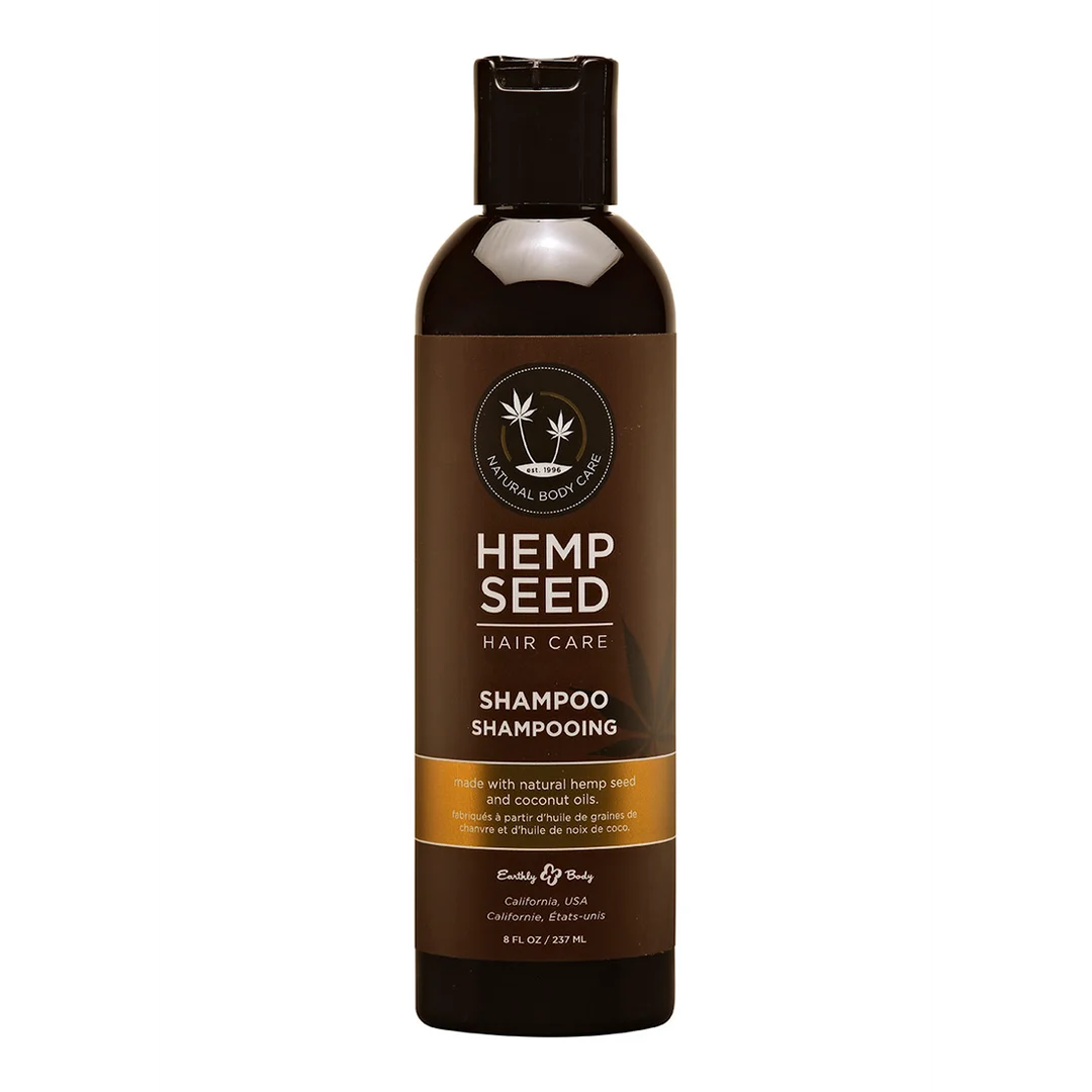 HSHS022 Shampooing Hemp Seed Hair Care – Shampooing sans sulfates à l’huile de graines de chanvre et à l’huile de coco – Thé blanc et gingembre – 236 ml – Image 1