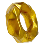 Bague pénienne non vibrante extensible et douce – Bronze – Image 2