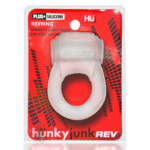 Anneau pénien vibrant au maintien confortable – Reverb Vibe Ring - Glace translucide / Bleu
