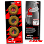 Cockrings Hunkyjunk Super Huj, 3 pièces