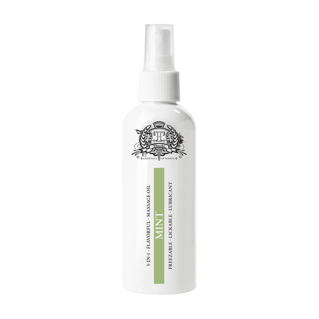 ICEL007 Lubrifiant à base d’eau, comestible et congelable, pour le massage, sans parfum et sans goût, 80 ml, Touché by Shots – Image 1