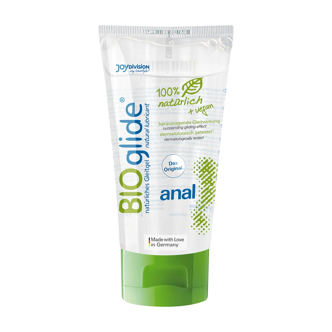 BIOglide lubrifiant anal 100 % naturel et vegan, inodore et sans goût, 80 ml – Image 2