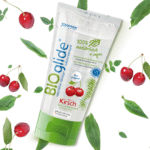 Lubrifiant aromatisé, 100 % naturel et vegan, cerise, 80 ml, BIOglide