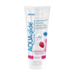 Lubrifiant aromatisé à base d’eau AQUAglide, l’original – Framboise – 100 ml – Joydivision – Image 2