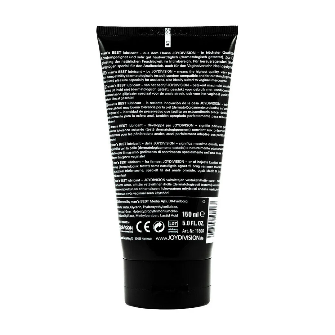 J-11806-2 Lubrifiant anal, spécialement conçu pour le sexe anal et adapté au sexe vaginal, sans parfum et sans goût, 150 ml, JOYDIVISION – Image 1
