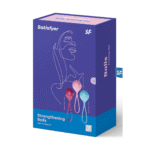 Kit de découverte pour homme avec progression graduelle – Boules de renforcement – Boules de Kegel – 3 pièces – Turquoise/Rouge/Rose