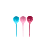 Kit de découverte pour homme avec progression graduelle – Boules de renforcement – Boules de Kegel – 3 pièces – Turquoise/Rouge/Rose – Image 3