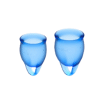 Lot de deux coupes menstruelles (15 ml et 20 ml), transparentes – Tester – Image 5