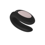 Vibromasseur duo au maintien confortable – Double Joy - Vibromasseur pour couple - Violet – Image 8