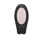 Vibromasseur duo au maintien confortable – Double Joy - Vibromasseur pour couple - Violet – Image 10