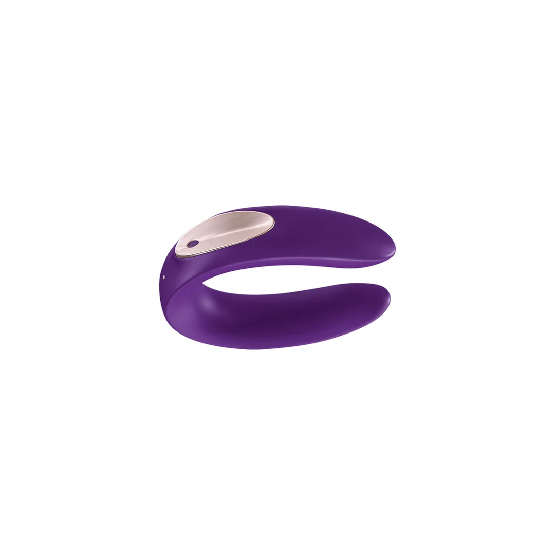 Vibromasseur duo avec télécommande – Double Plus – vibromasseur pour partenaires avec télécommande – violet – Image 2