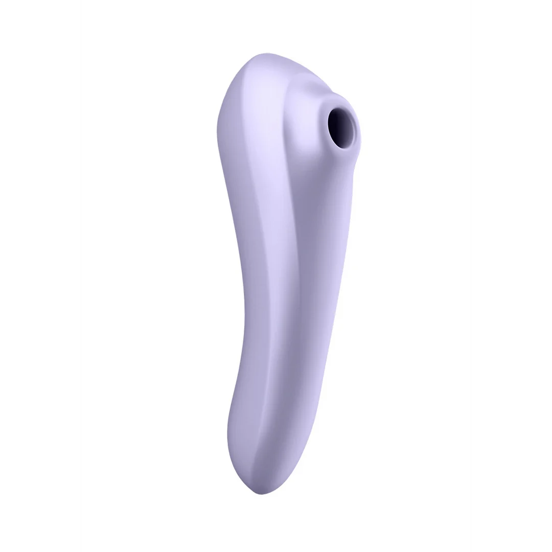 Vibromasseur Satisfyer Duo au design incurvé, mauve – Image 5