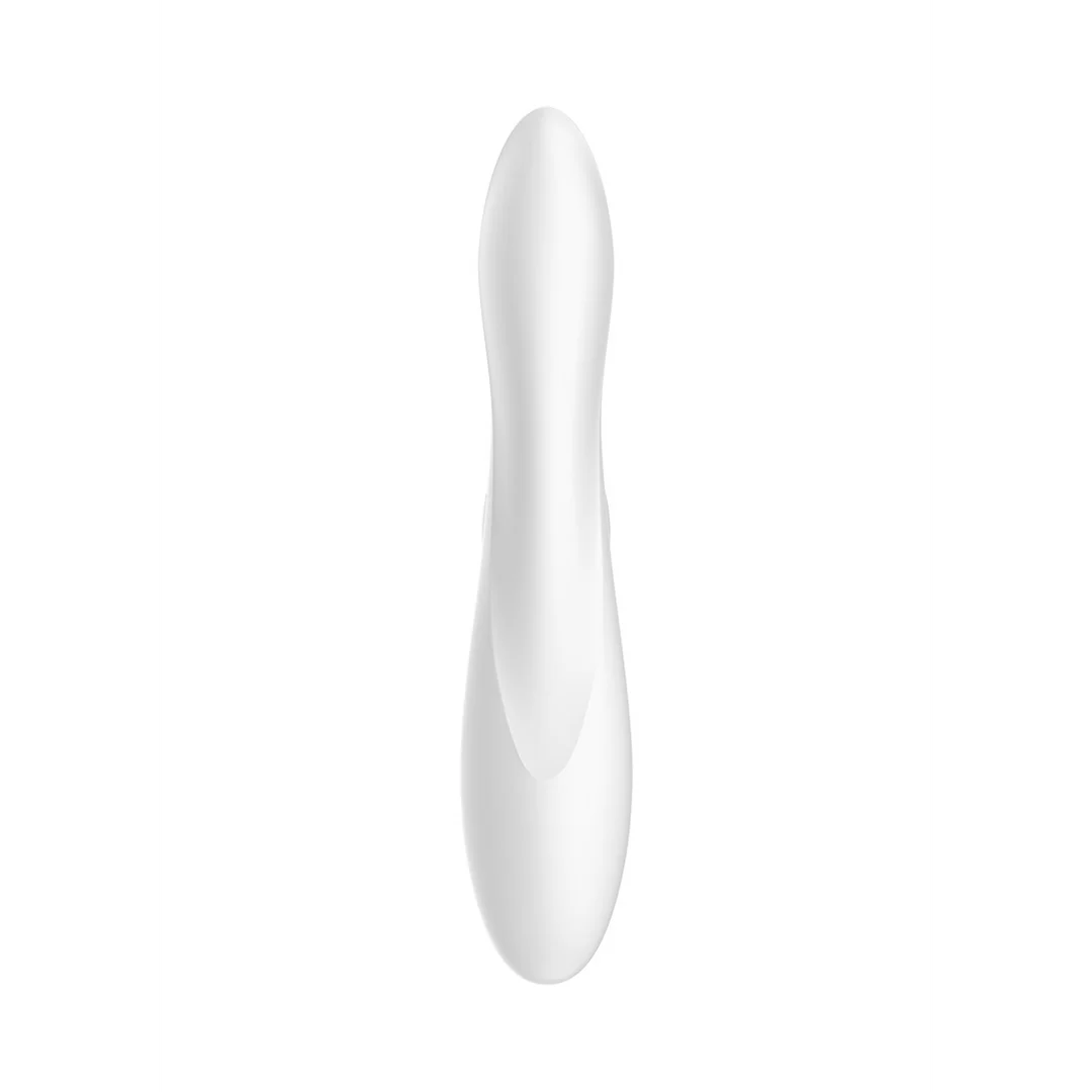 Vibromasseur point G Satisfyer avec 11 modes d’ondes de pression – Blanc et or rose – Image 2