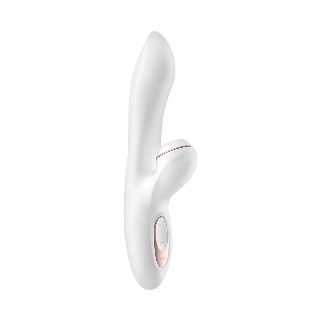 Vibromasseur point G Satisfyer avec 11 modes d’ondes de pression – Blanc et or rose – Image 5