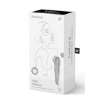 Stimulateur à pression d’air et vibromasseur Satisfyer High Fashion argenté