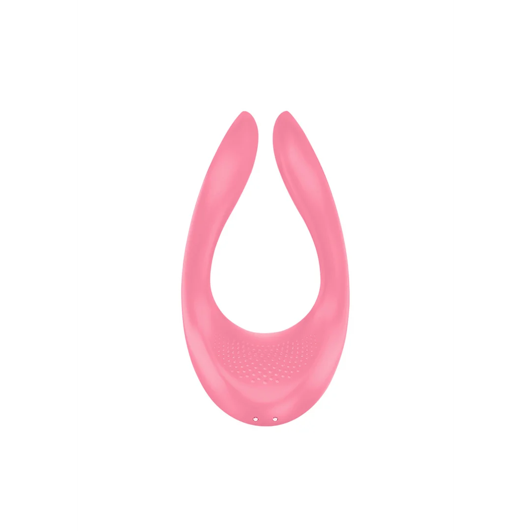 Vibrateur pour couples aux stimulations variées – Endless Joy Multi Vibrator – Rose clair – Testeur – Image 3