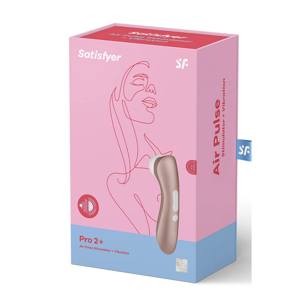 Satisfyer Pro 2Plus Airpulse et vibrations – Image 1