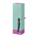 Vibromasseur baguette Satisfyer – massage intégral du corps – Satisfyer noir et or