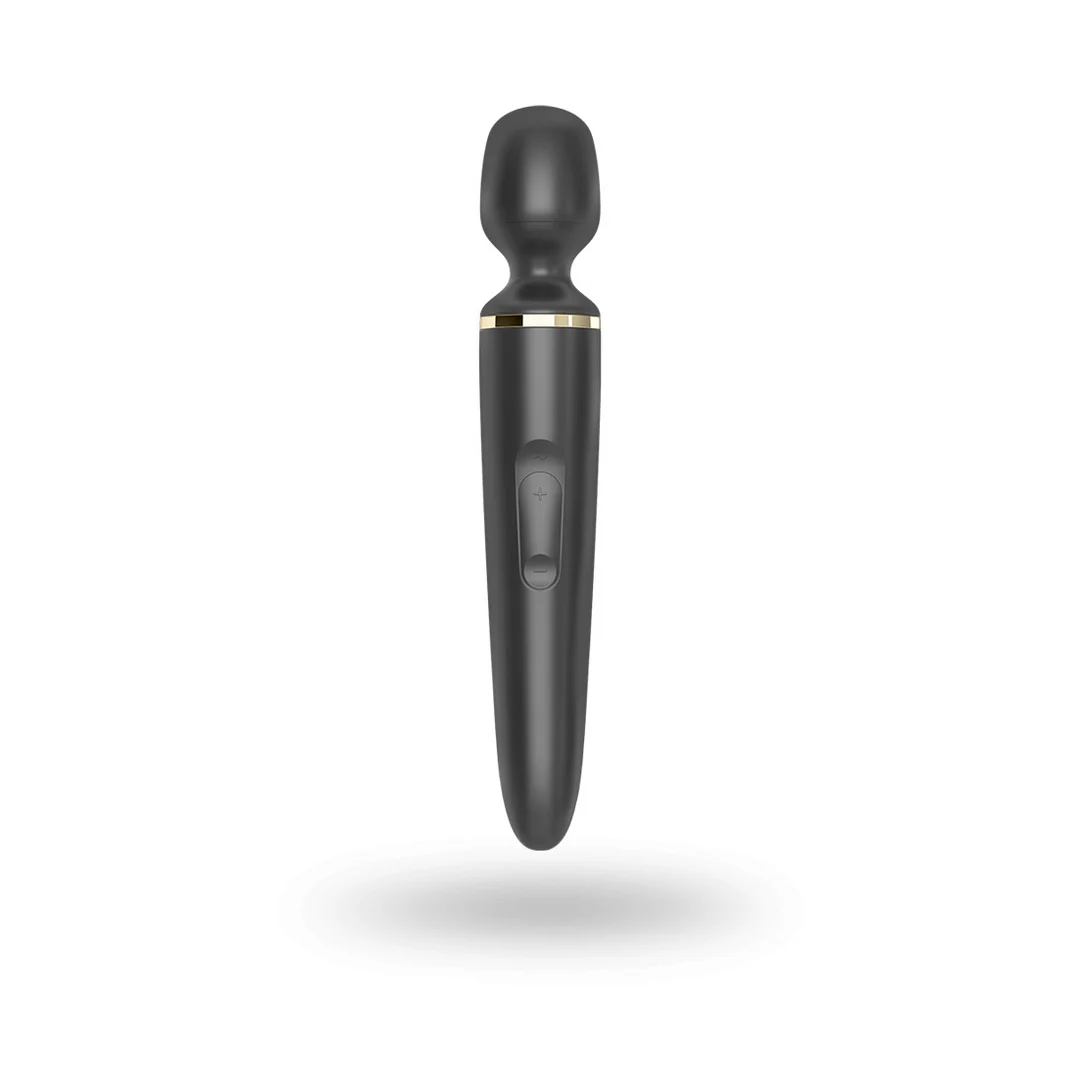 Vibromasseur baguette Satisfyer – massage intégral du corps – Satisfyer noir et or – Image 5
