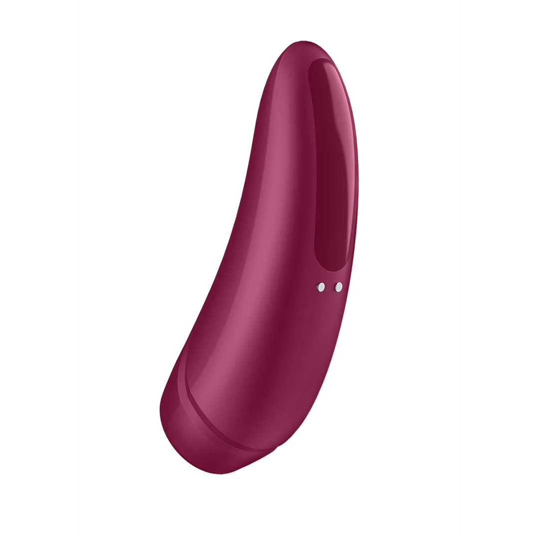 Vibromasseur clitoridien Satisfyer à stimulation par impulsions d’air – rose rouge – Image 3