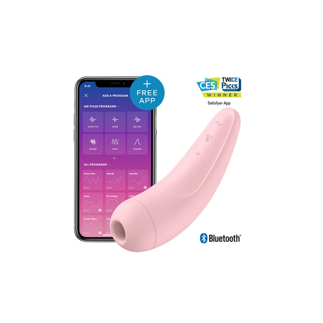 Satisfyer Stimulateur clitoridien à pulsations d’air – Curvy 2Plus – Image 5