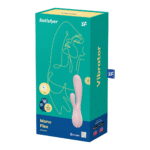 Vibromasseur rabbit Satisfyer – double stimulation avec commande par application – Satisfyer Mauve